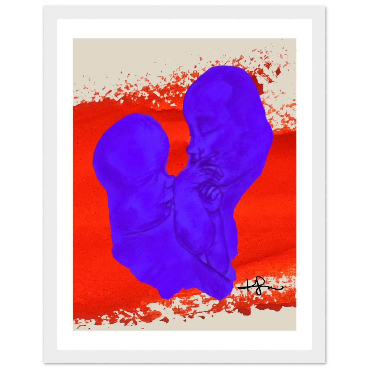 The Adaro and the Aunga Twins Fine Art Framed Poster - Livity Tree Art