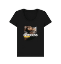 The Goddess Rises Women's Scoop Neck T-shirt - Livity Tree Art
