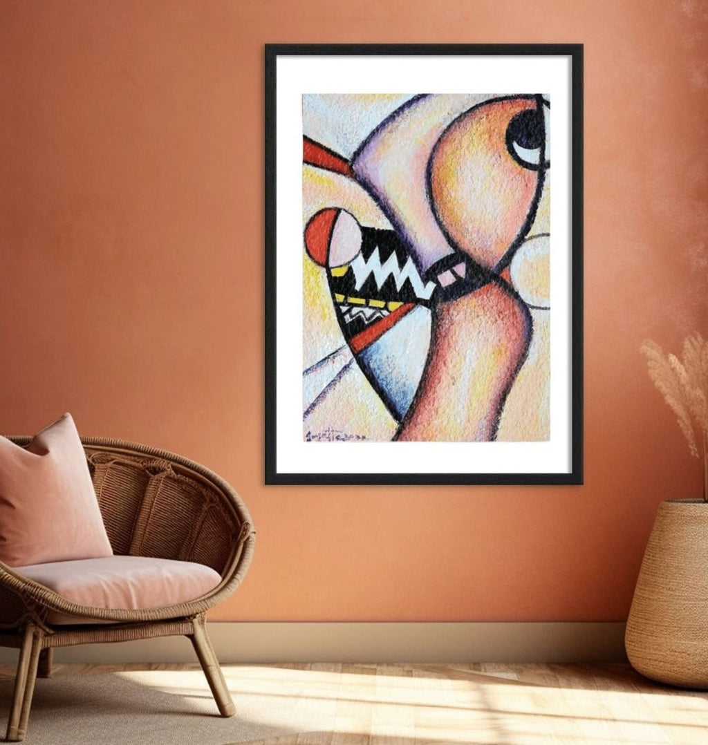 Tribal Hybrid Portrait Art Print - Livity Tree Art