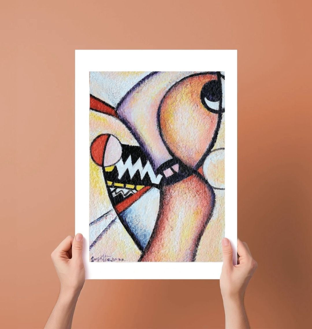 Tribal Hybrid Portrait Art Print - Livity Tree Art