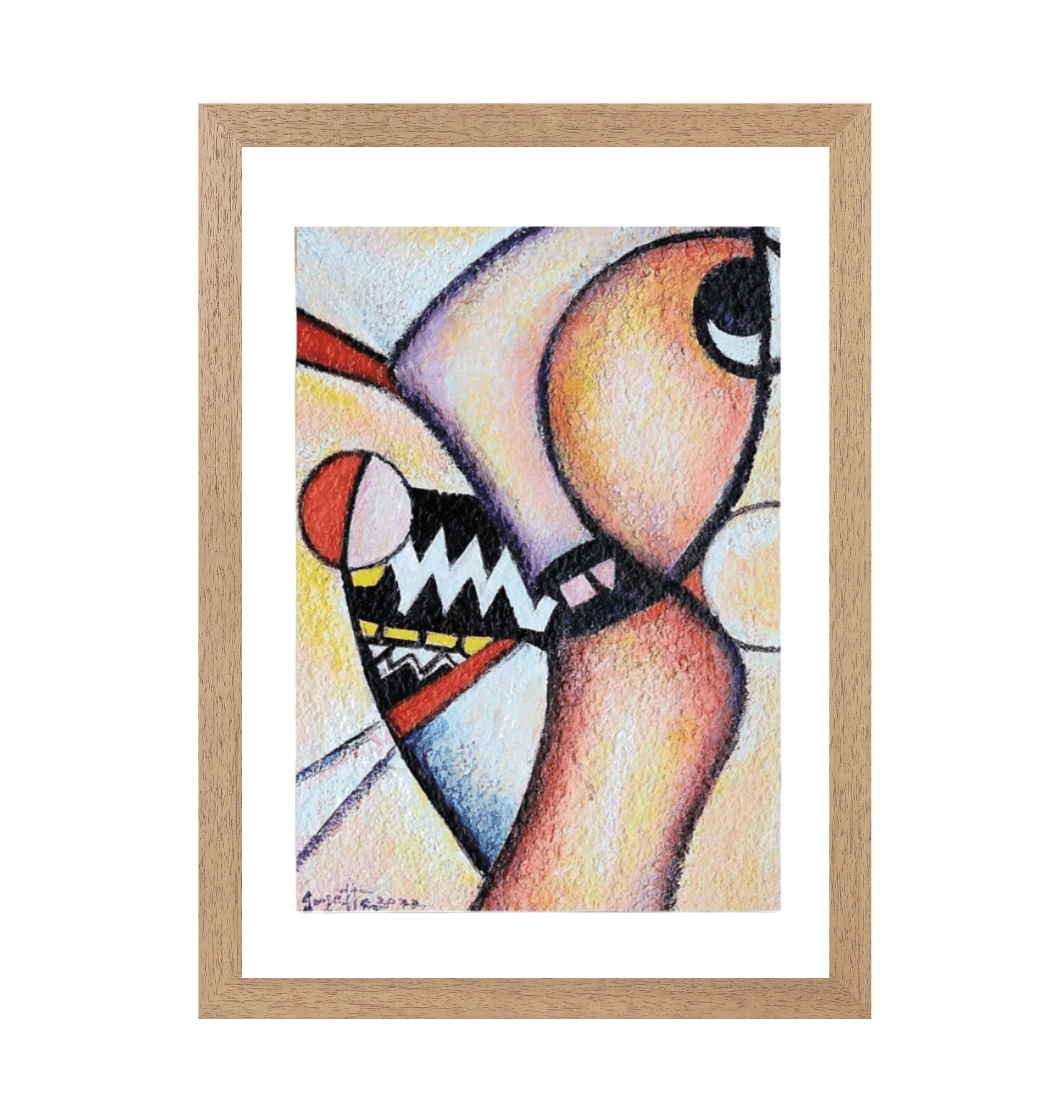 Tribal Hybrid Portrait Art Print - Livity Tree Art