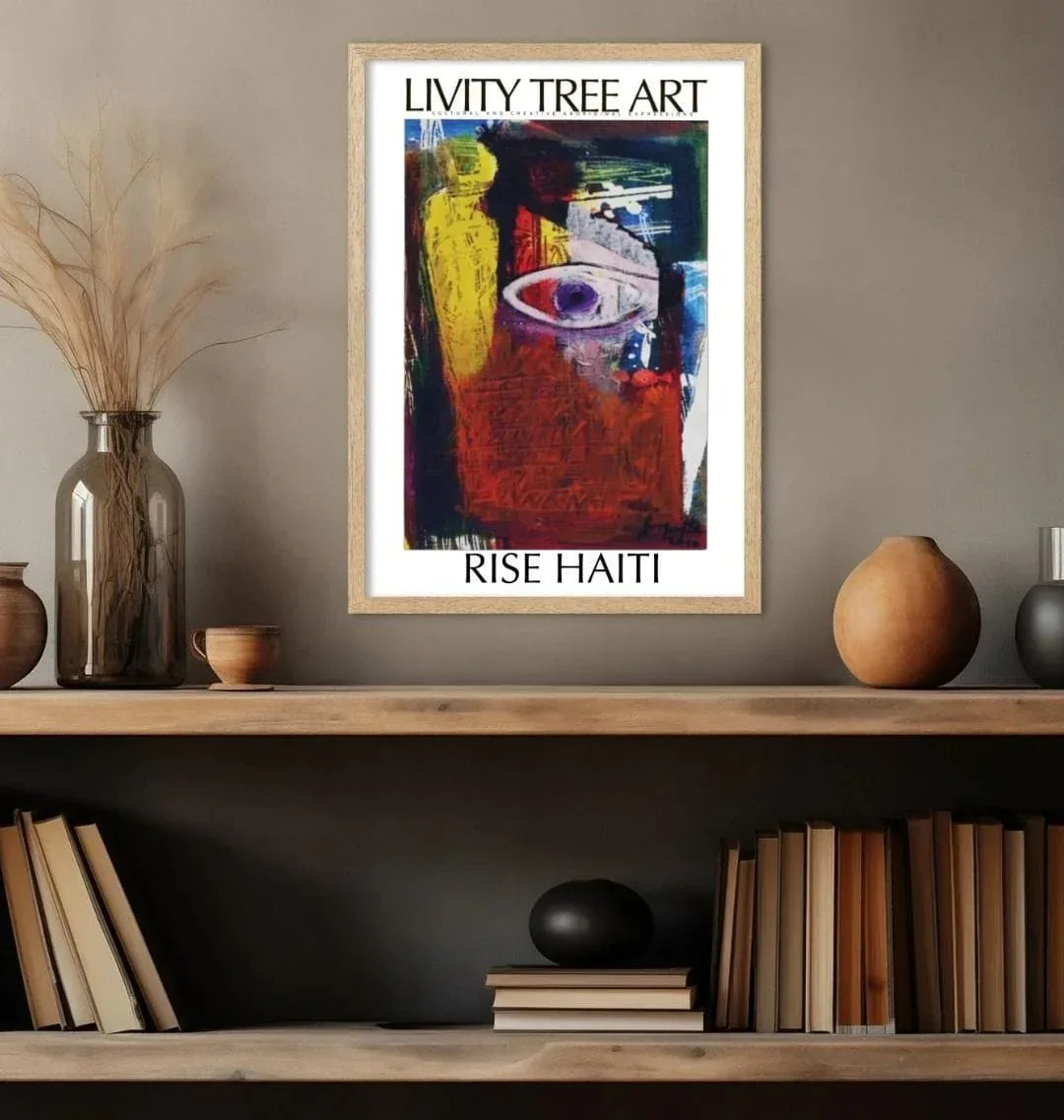 Rise Haiti Portrait Art Print - Livity Tree Art