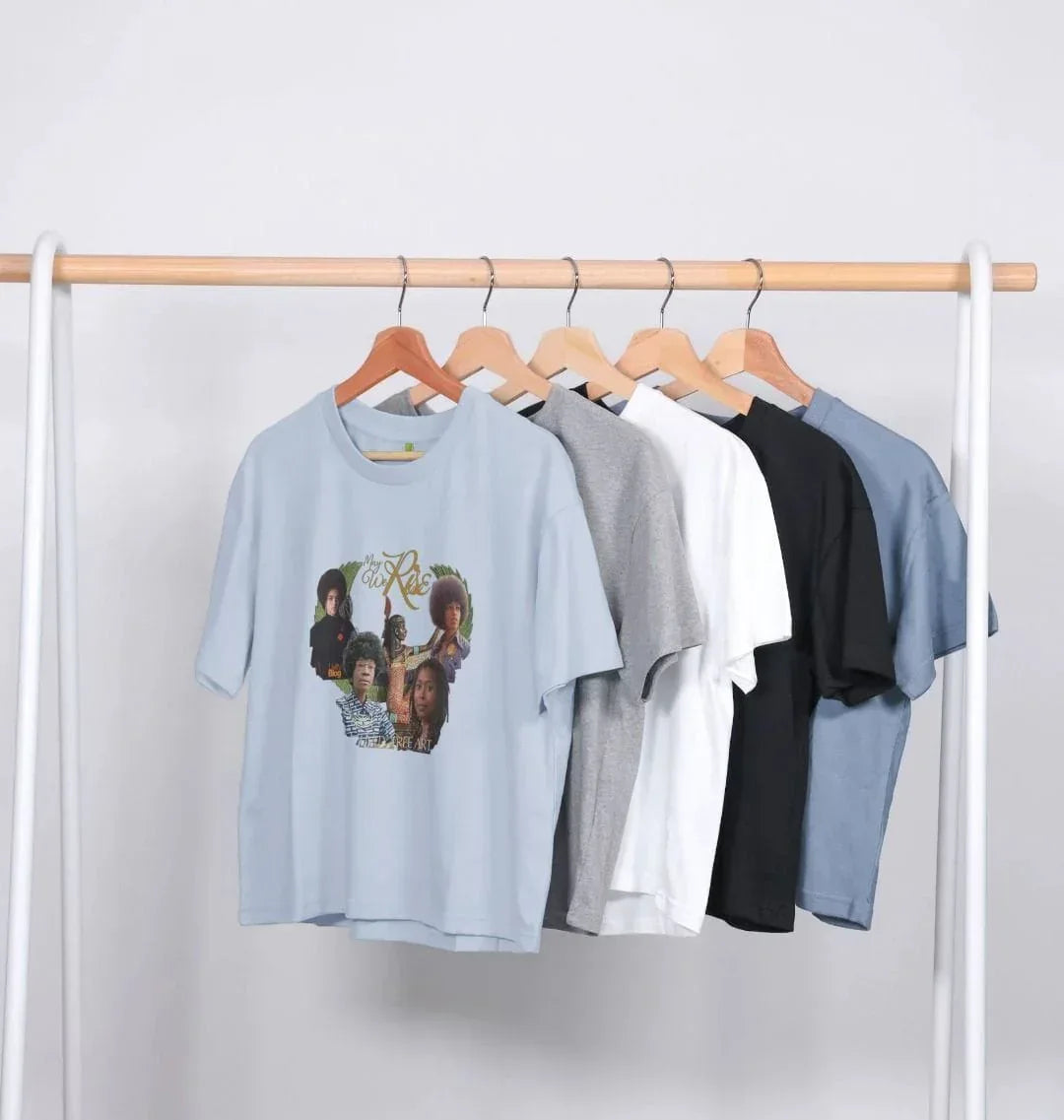 May We Rise Women's Boxy Tee - Livity Tree Art