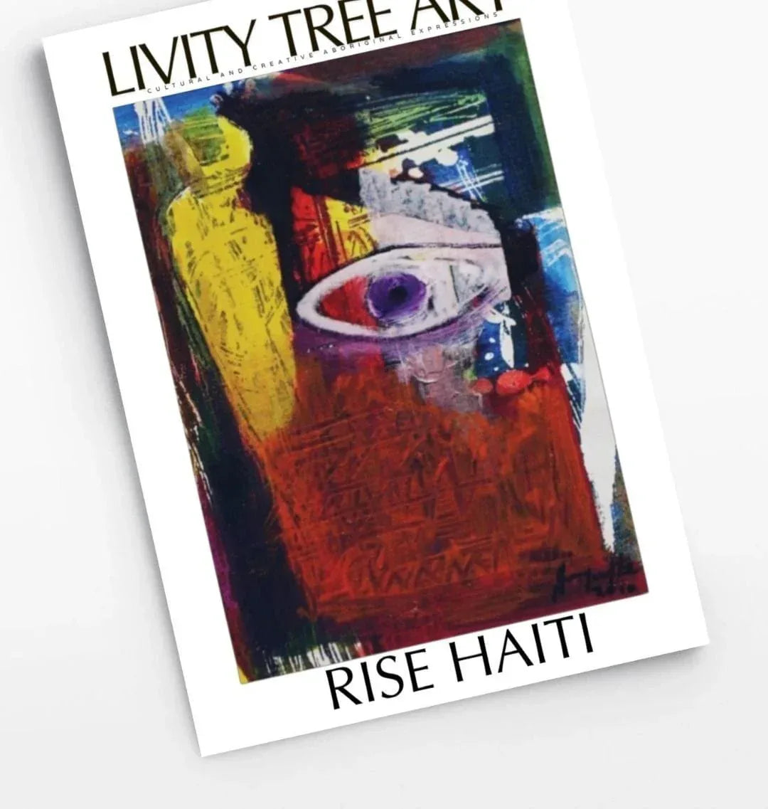 Rise Haiti Portrait Art Print - Livity Tree Art