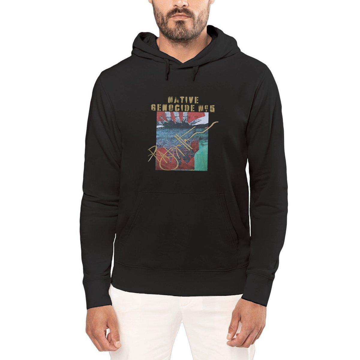 Native Genocide #5 Premium Lightweight Straight Cut Unisex Hoodie | Tree of Life Art - Tree of Life Art