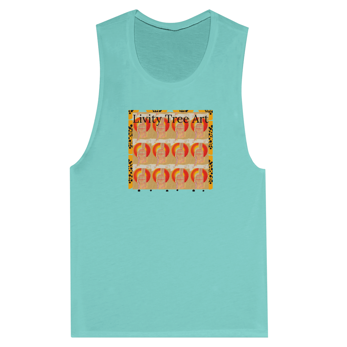 Women's Muscle Tank Top | Bella + Canvas 8803 - Livity Tree Art