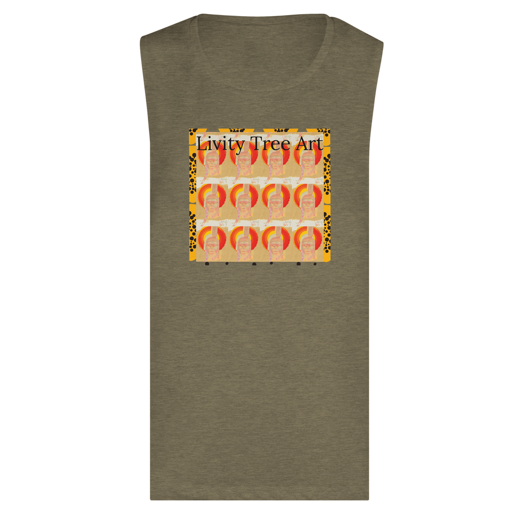 Women's Muscle Tank Top | Bella + Canvas 8803 - Livity Tree Art