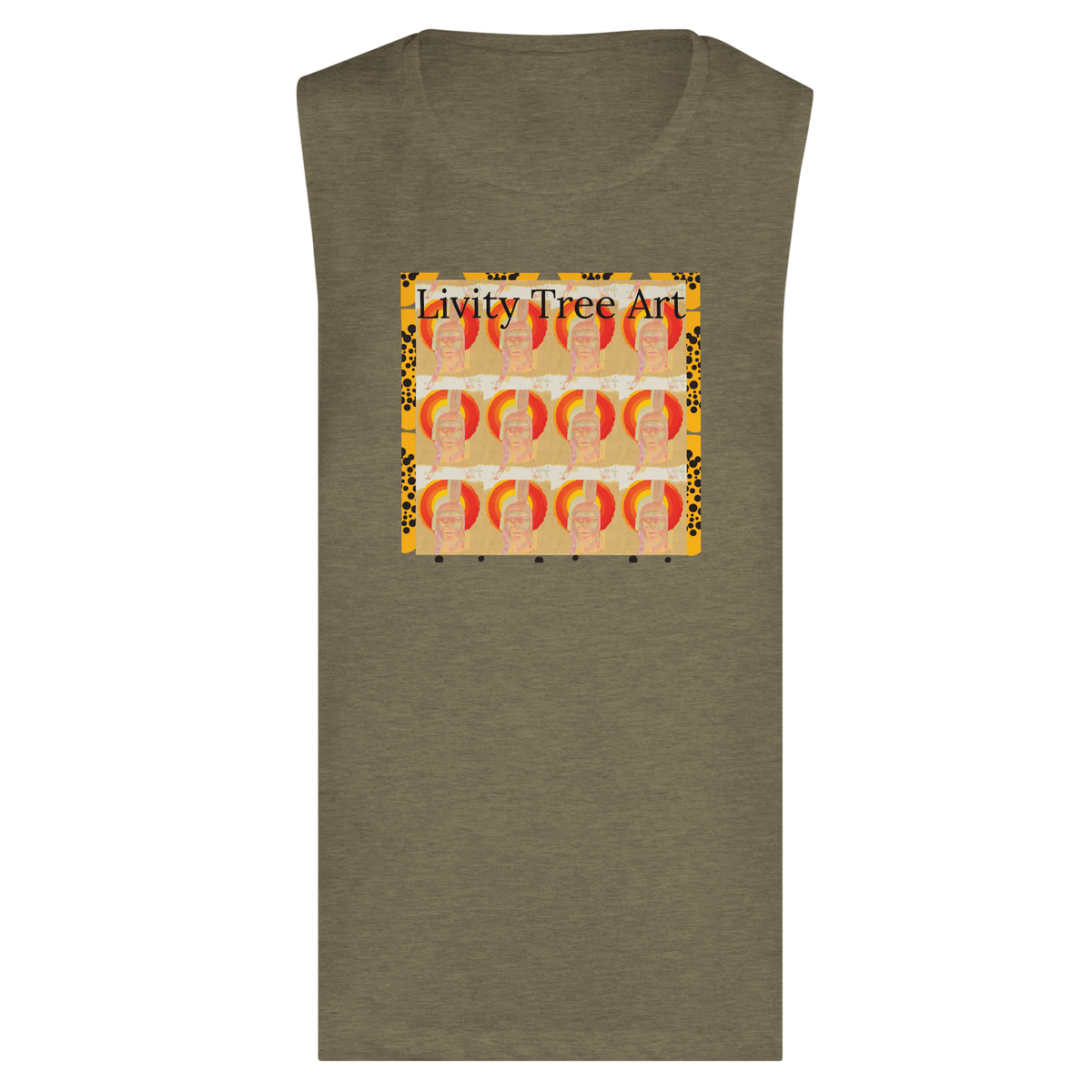 Women's Muscle Tank Top | Bella + Canvas 8803 - Livity Tree Art