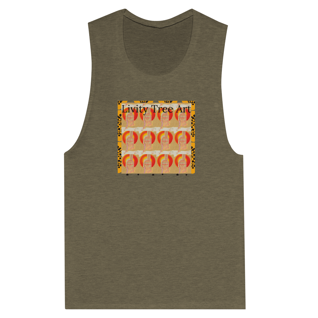 Women's Muscle Tank Top | Bella + Canvas 8803 - Livity Tree Art