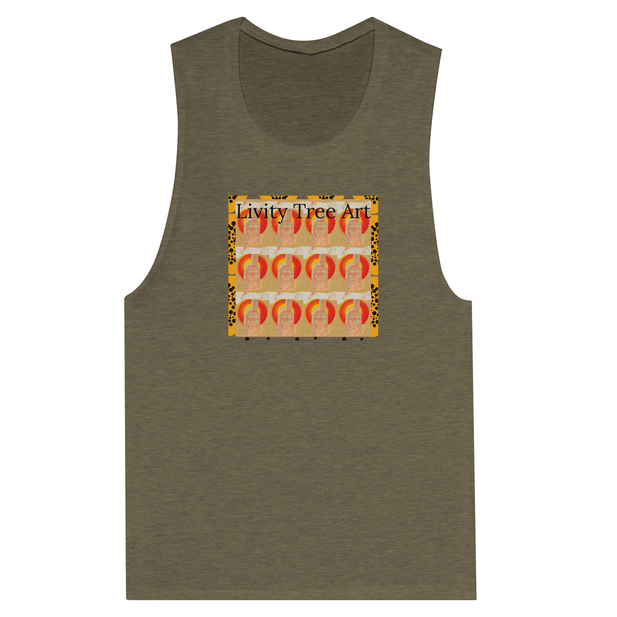 Women's Muscle Tank Top | Bella + Canvas 8803 - Livity Tree Art