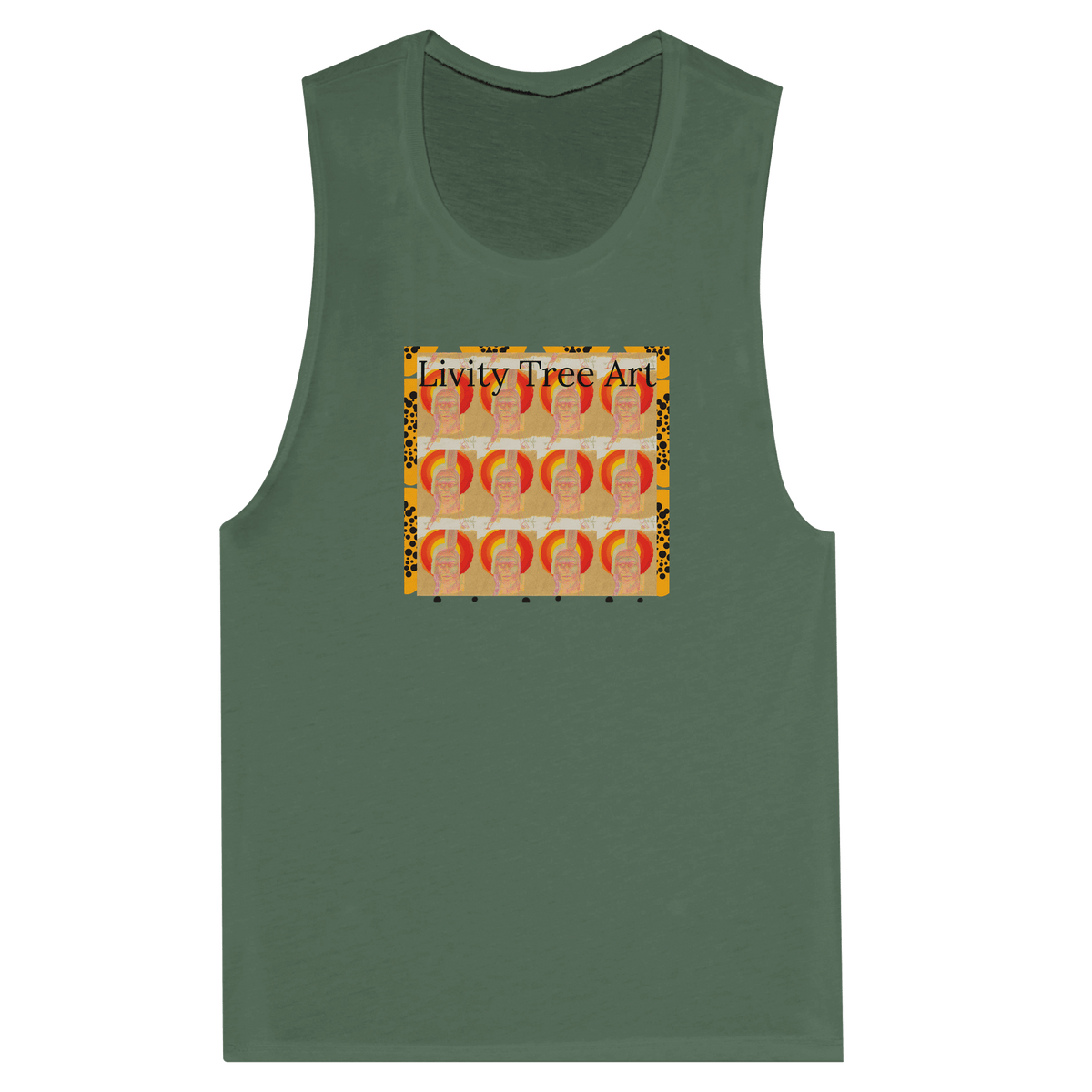 Women's Muscle Tank Top | Bella + Canvas 8803 - Livity Tree Art
