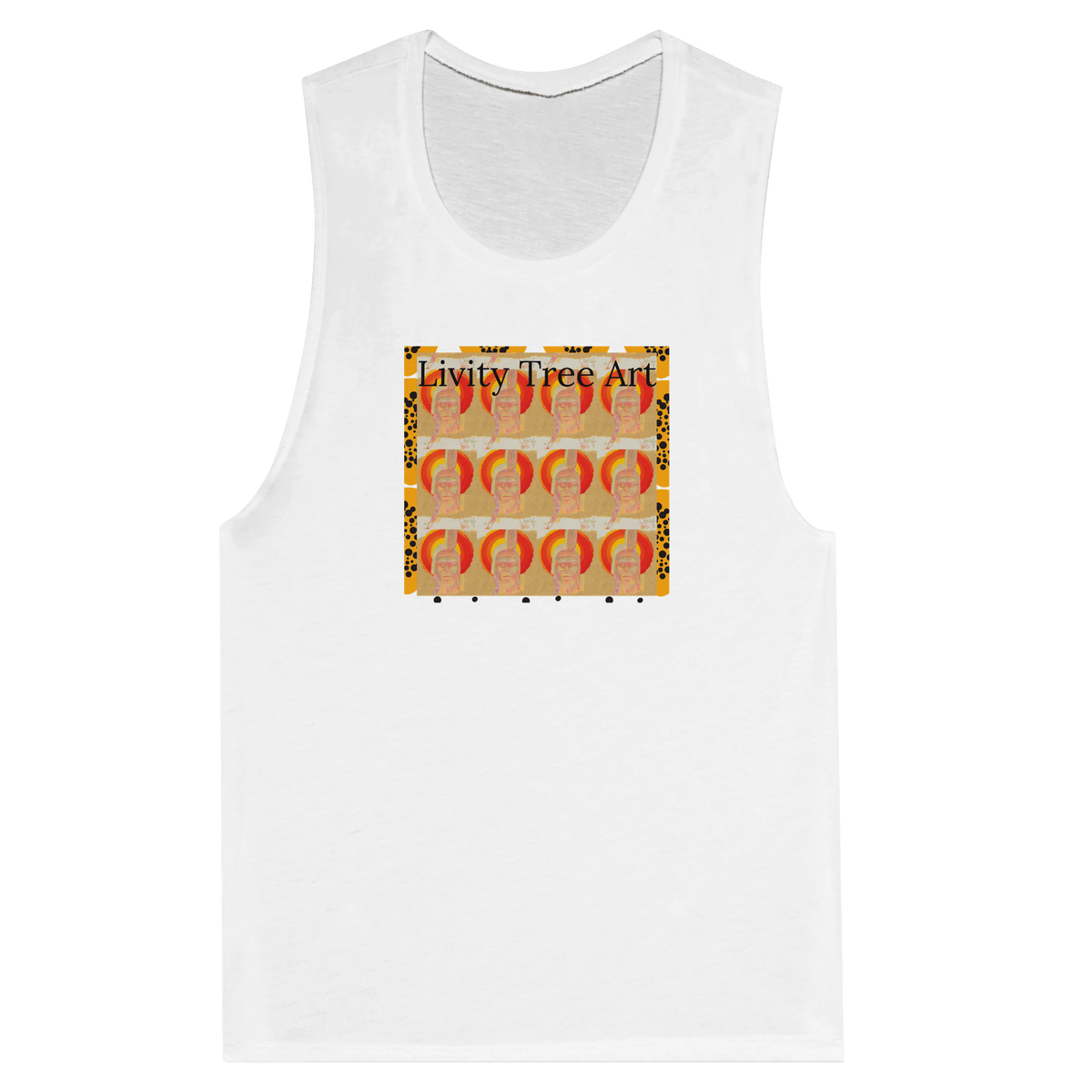 Women's Muscle Tank Top | Bella + Canvas 8803 - Livity Tree Art