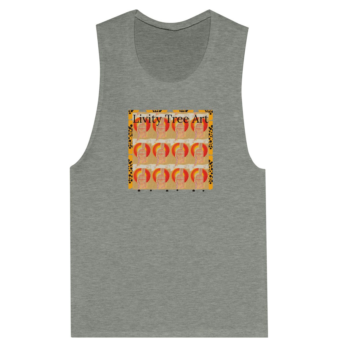Women's Muscle Tank Top | Bella + Canvas 8803 - Livity Tree Art