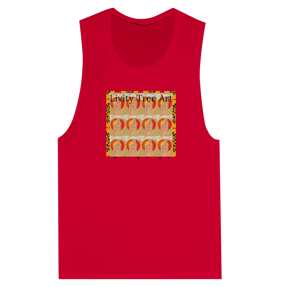 Women's Muscle Tank Top | Bella + Canvas 8803 - Livity Tree Art
