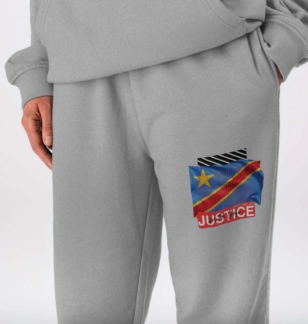 Justice for Congo Unisex Joggers - Livity Tree Art