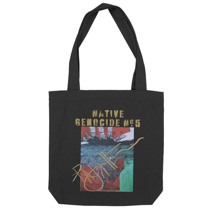 Native Genocide #5 Premium Heavyweight Totebag, Indigenous Art | Tree of Life Art - Tree of Life Art