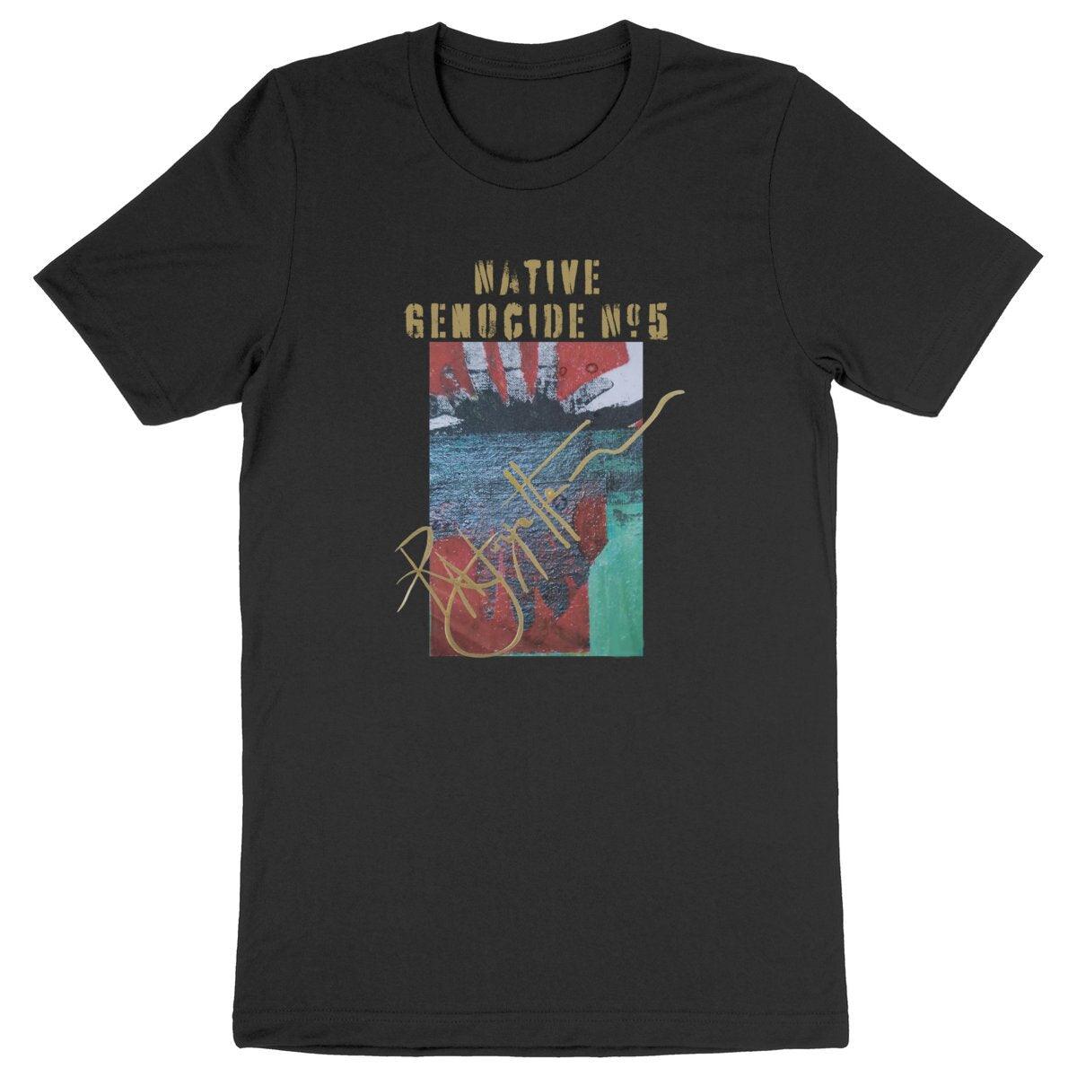 Native Genocide #5 Premium Lightweight Unisex T-shirt - 100% Organic Cotton | Tree of Life Art - Tree of Life Art