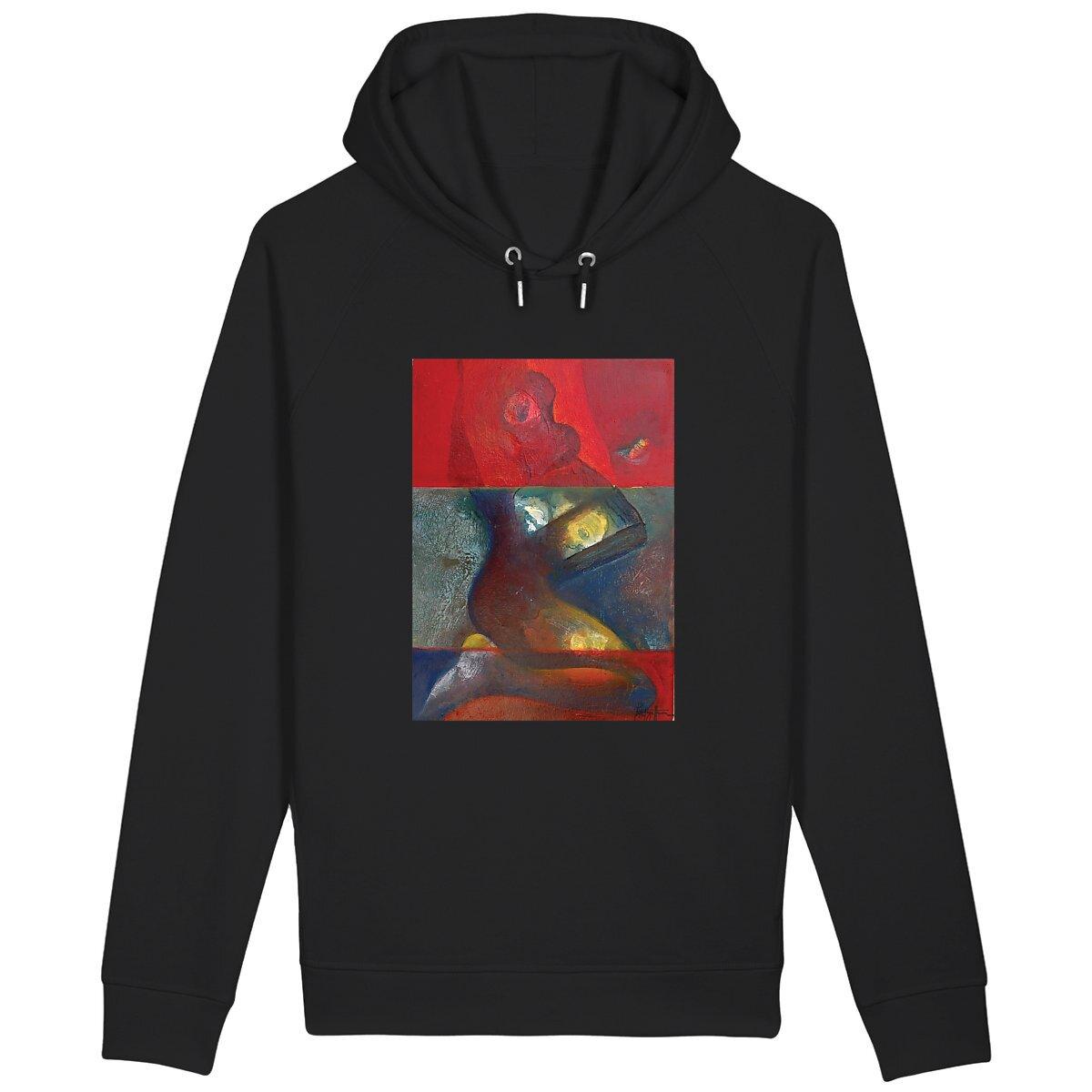 Votive Venus Premium Unisex Side Pocket Medium Fit Hoodie - 85% Organic Cotton, 15% Recycled Polyester | Tree of Life Art - Tree of Life Art