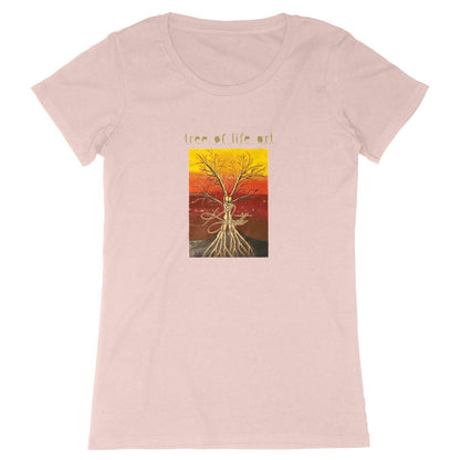 Tree of Life Premium 100% Organic Cotton Women's Tshirt | Tree of Life Art - Tree of Life Art