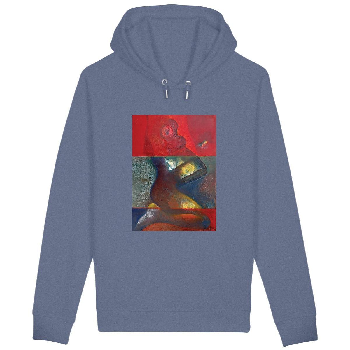 Votive Venus Premium Unisex Side Pocket Medium Fit Hoodie - 85% Organic Cotton, 15% Recycled Polyester | Tree of Life Art - Tree of Life Art