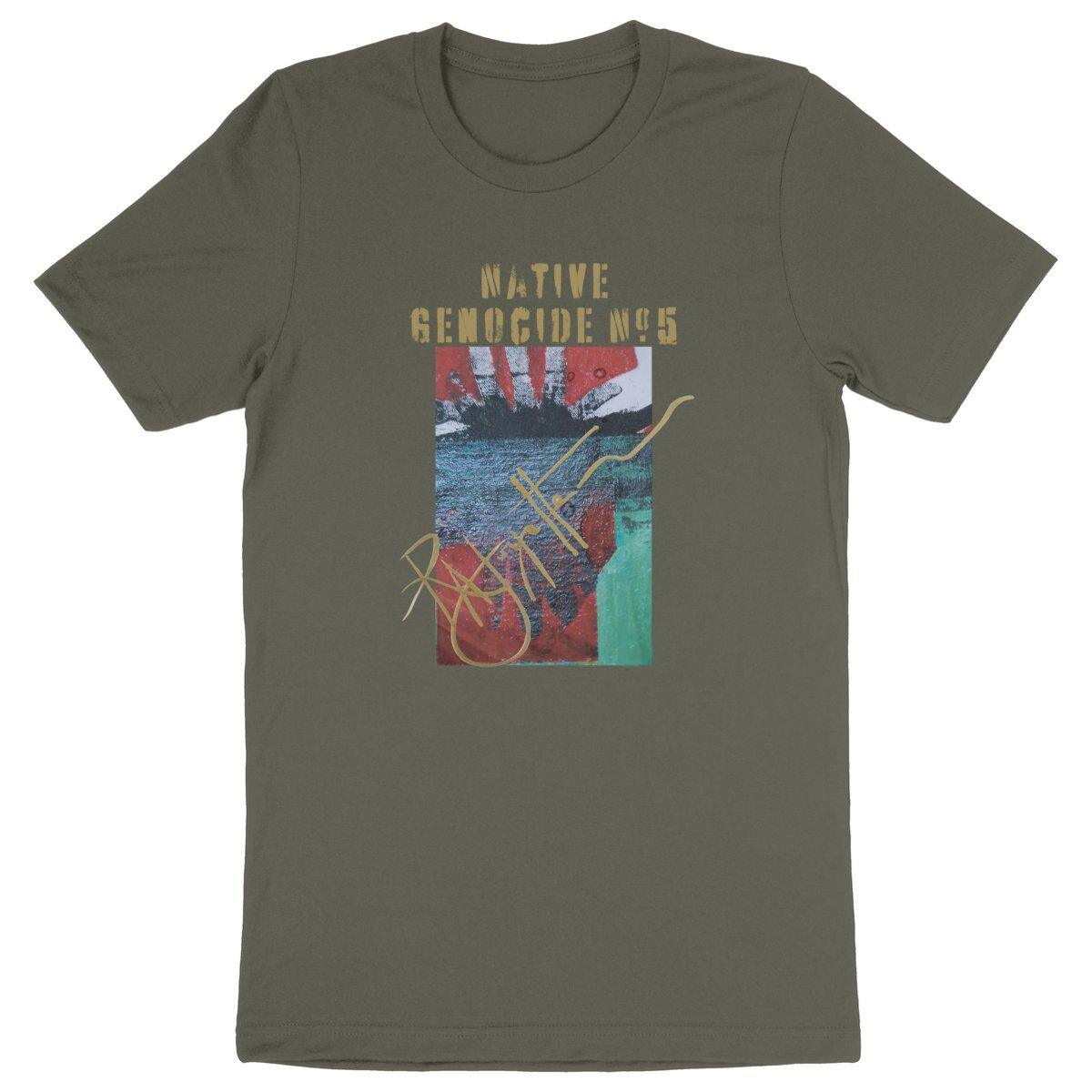 Native Genocide #5 Premium Lightweight Unisex T-shirt - 100% Organic Cotton | Tree of Life Art - Tree of Life Art