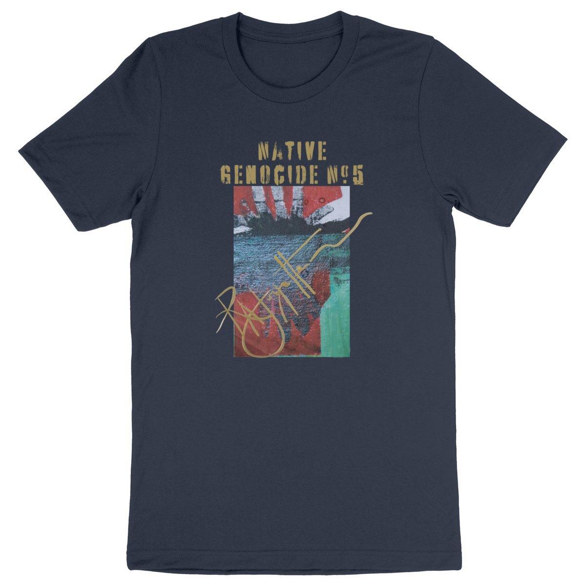 Native Genocide #5 Premium Lightweight Unisex T-shirt - 100% Organic Cotton | Tree of Life Art - Tree of Life Art