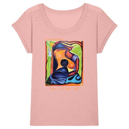 Acoustic Whisperer Premium Plus T-Shirt - Lightweight Slub Fabric | Tree of Life Art - Tree of Life Art