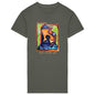 Acoustic Whisperer Premium Plus Woman's T-Shirt Dress - 100% Organic Cotton | Tree of Life Art - Tree of Life Art