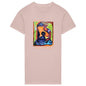 Acoustic Whisperer Premium Plus Woman's T-Shirt Dress - 100% Organic Cotton | Tree of Life Art - Tree of Life Art