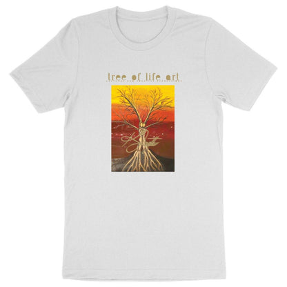 Tree of Life Premium Lightweight Unisex T-shirt - 100% Organic Cotton | Tree of Life Art - Tree of Life Art