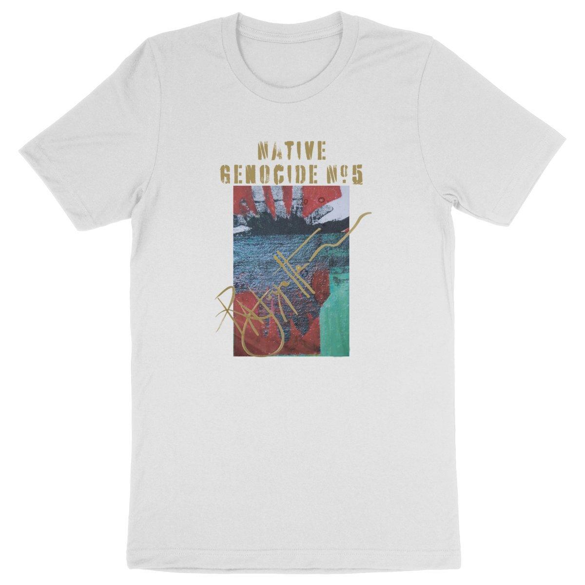 Native Genocide #5 Premium Lightweight Unisex T-shirt - 100% Organic Cotton | Tree of Life Art - Tree of Life Art