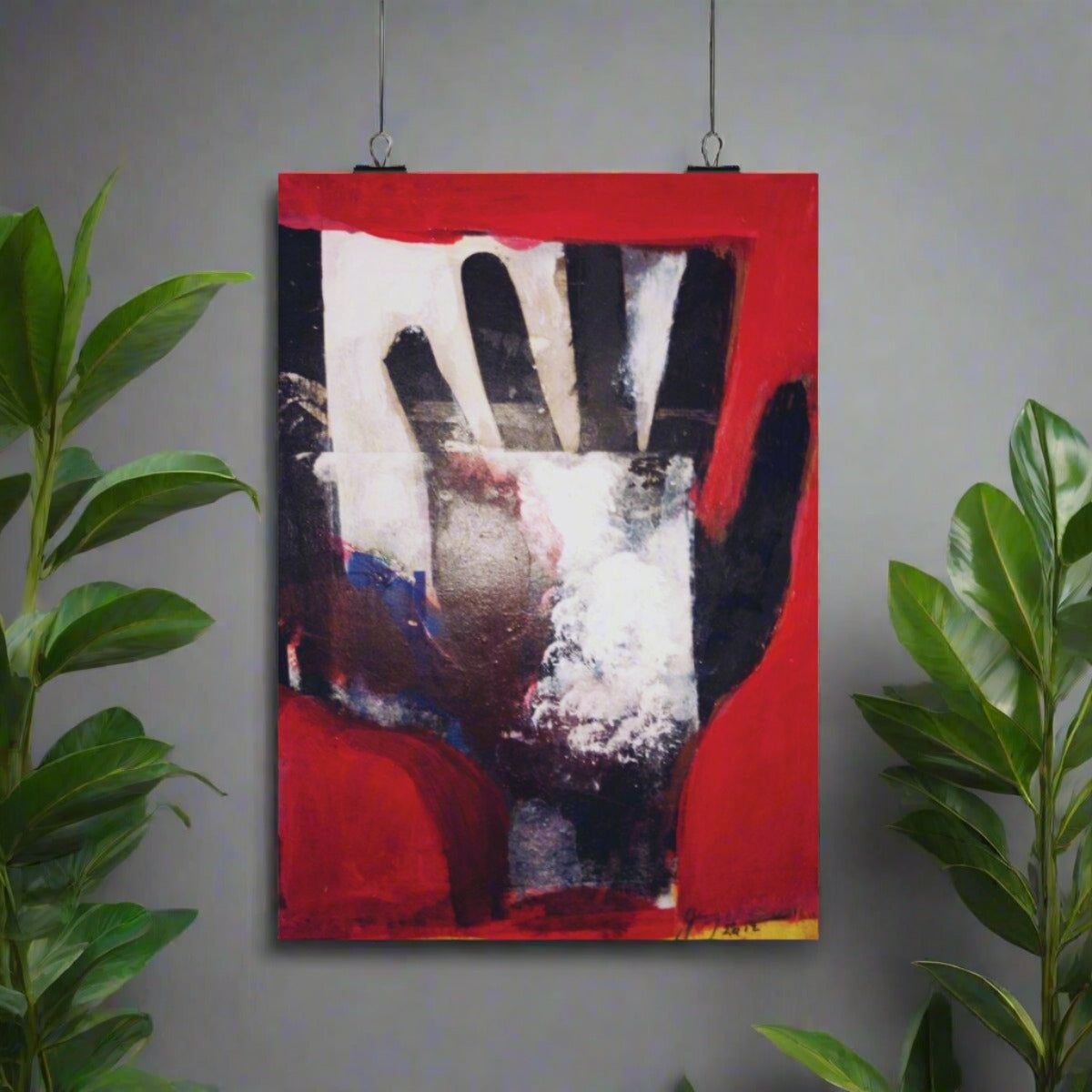 Native Black Genocide #1 by Robert Joyette - Museum Quality 12-Color Giclée Print | Tree of Life Art - Tree of Life Art