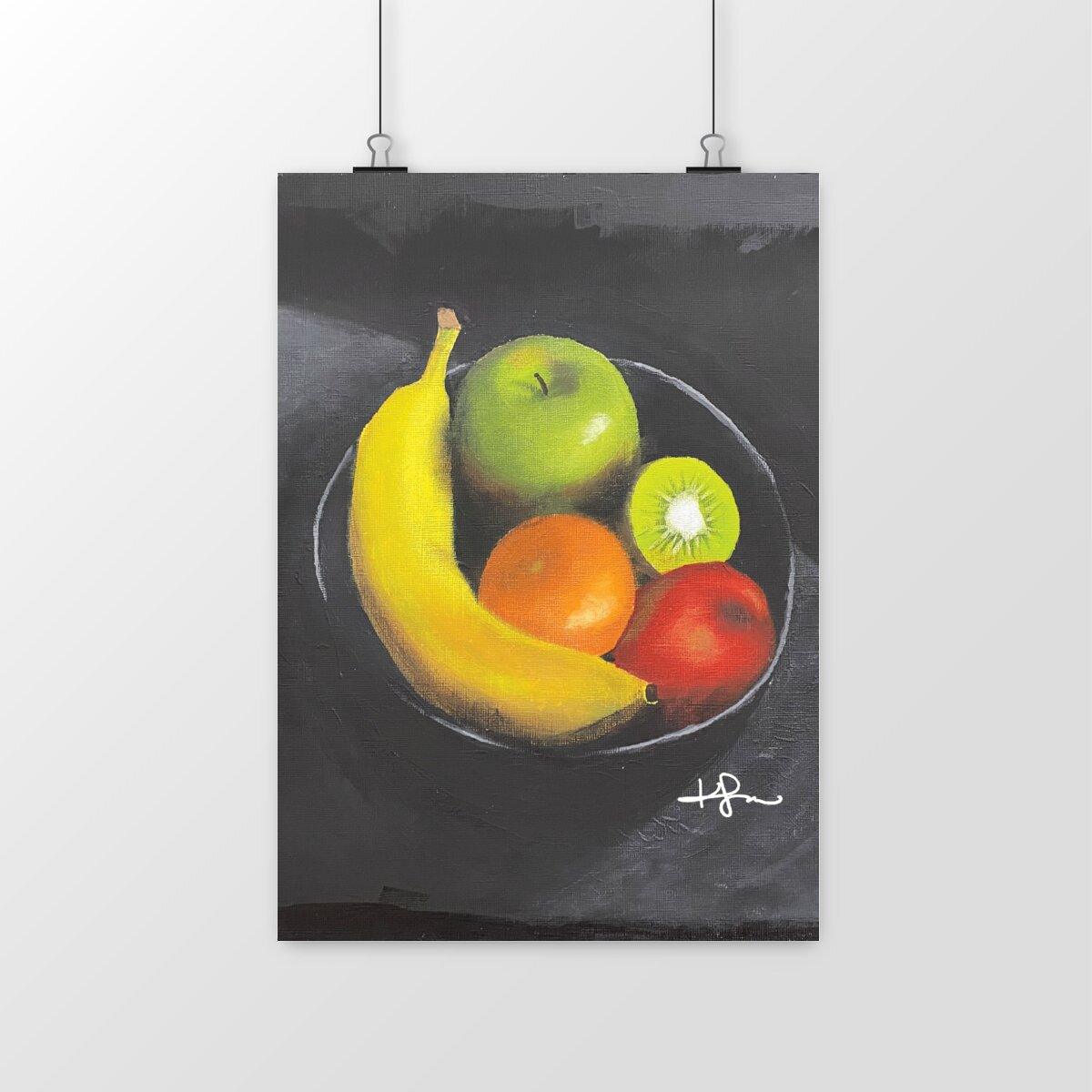 Wealth Bowl by Katherin Joyette - Museum Quality Print | Tree of Life Art - Tree of Life Art